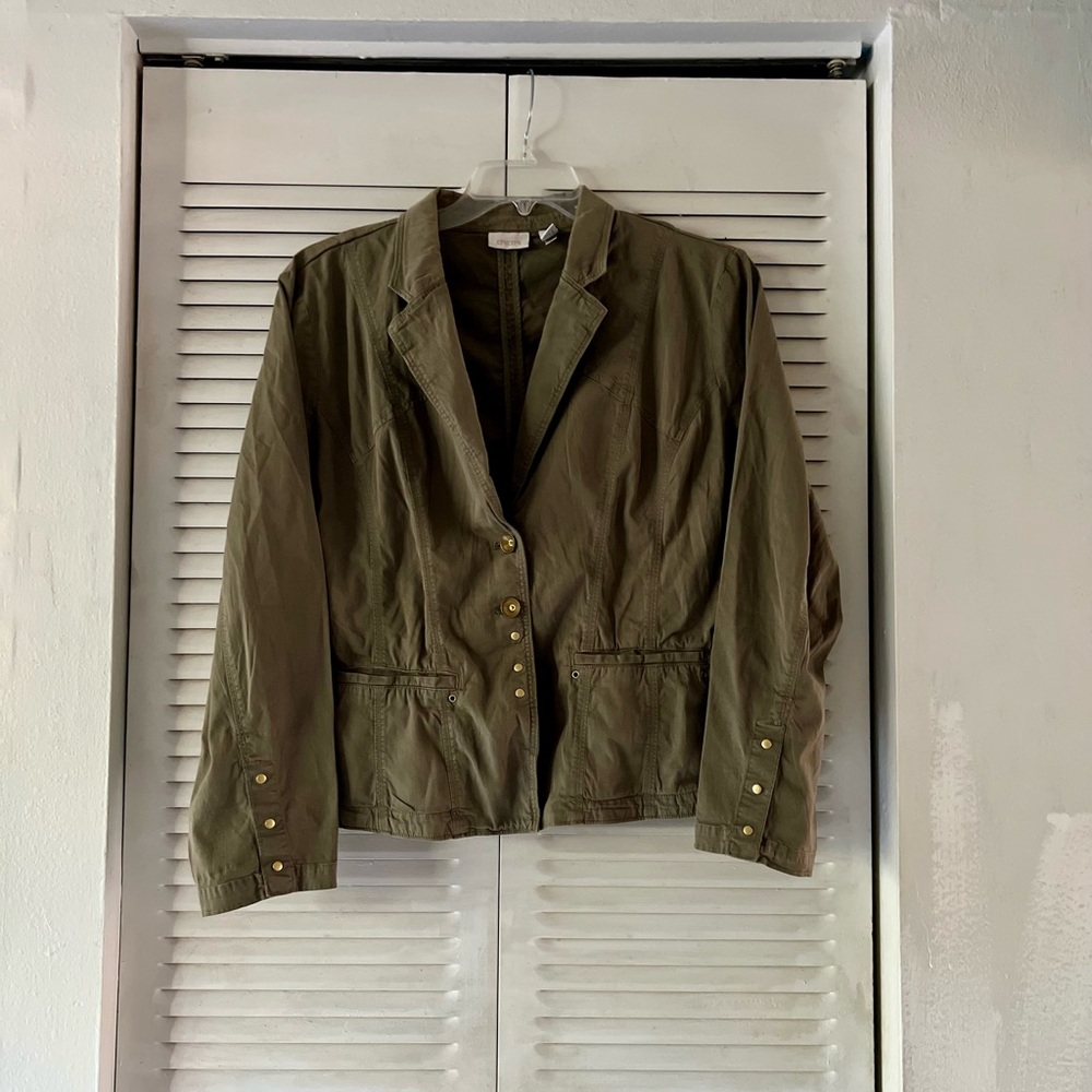 Chico’s Olive Green Women's Jacket